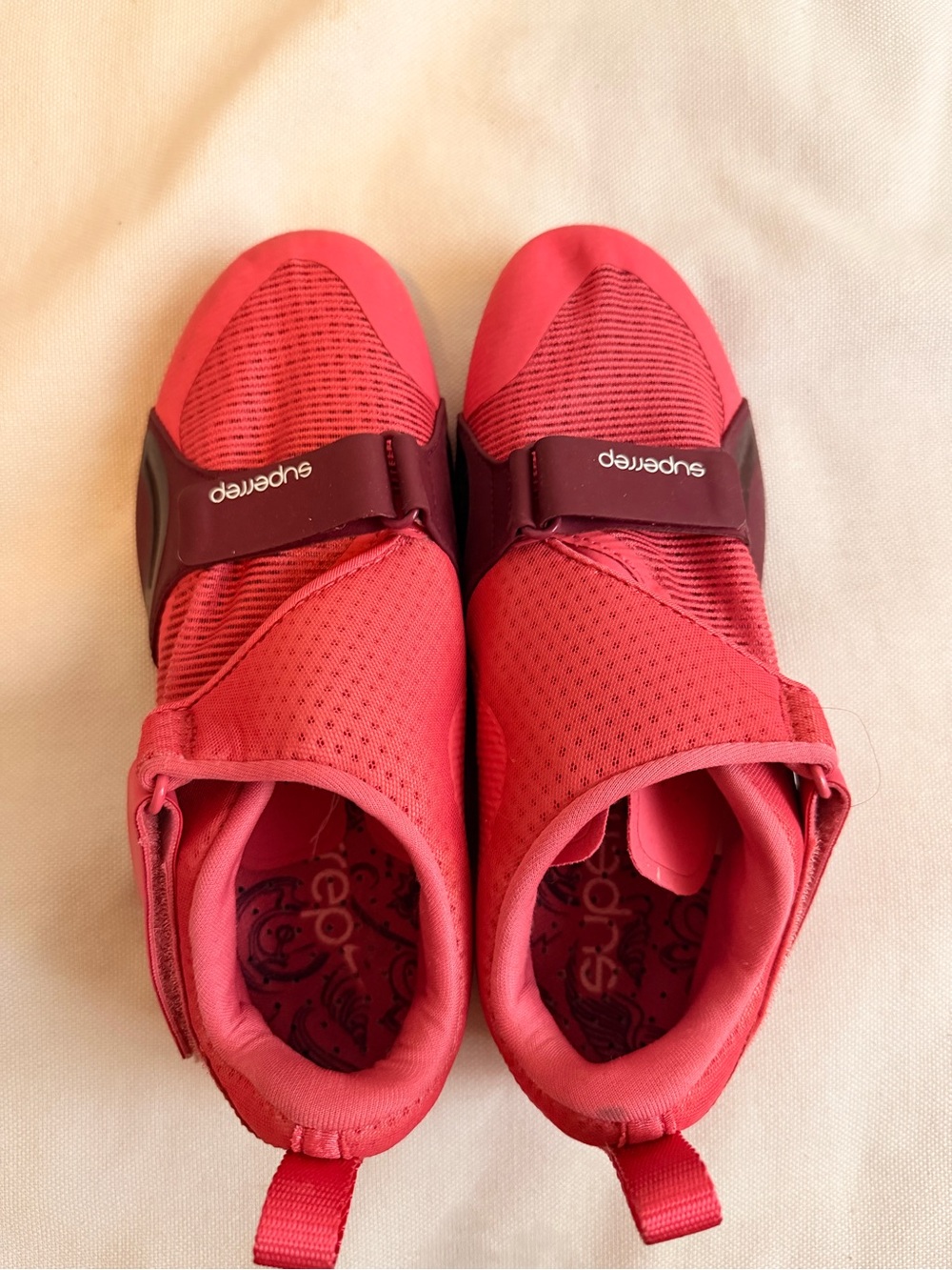Nike Women Spinning Sneakers with adapters